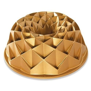 Nordic Ware Bundt Pan Jubilee Gold - Cast Aluminum - ø 25 cm