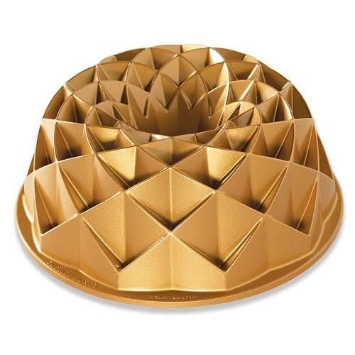 Nordic Ware Bundt Pan Jubilee Gold - Cast Aluminum - ø 25 cm