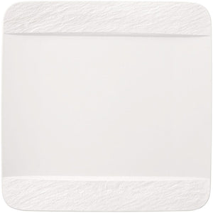Villeroy & Boch Plato de cena Manufacture Rock - Blanco - 28 x 28 cm