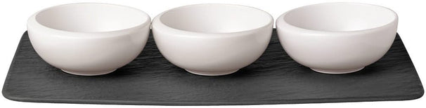 Set de cuencos para salsas Villeroy & Boch NewMoon - 4 piezas