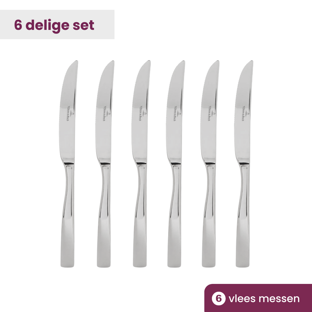 Villeroy & Boch Steak knife set Piemont - 6-piece