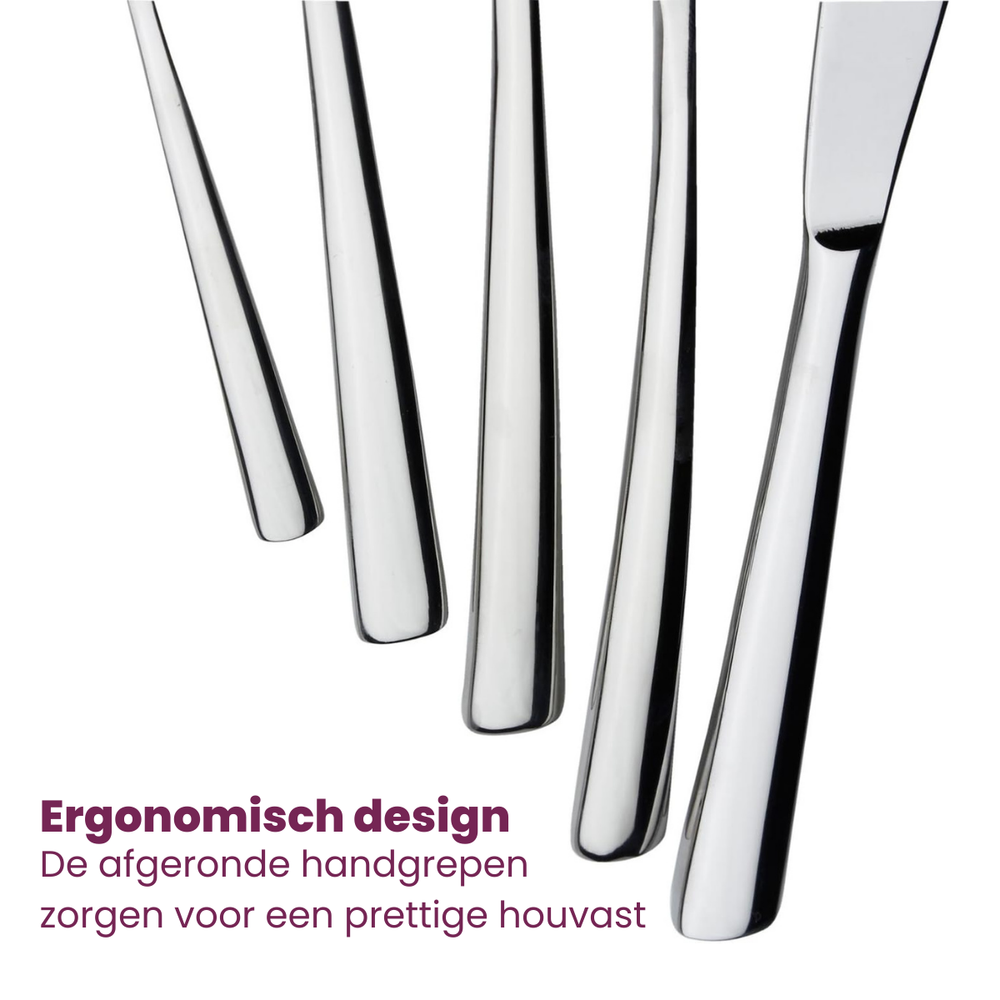 Villeroy & Boch Cutlery Set Piemont - 18/10 Stainless Steel - 12-Piece / 3 People