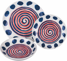 Villa d'Este Home Dinnerware Set Sahara 18-piece / 6 persons - 6 dinner plates, 6 breakfast plates and 6 deep plates