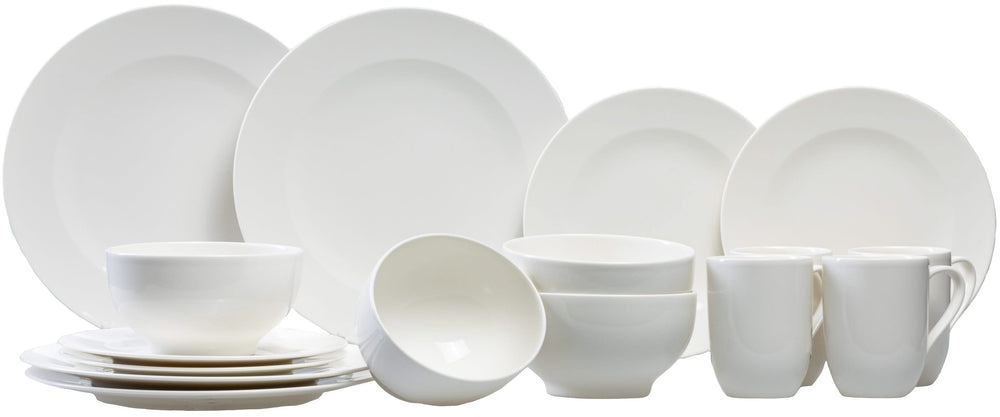 Villeroy & Boch Dinnerware Set For Me 16-piece / 4 persons - 4 mugs, 4 dinner plates, 4 breakfast plates and 4 French bowls