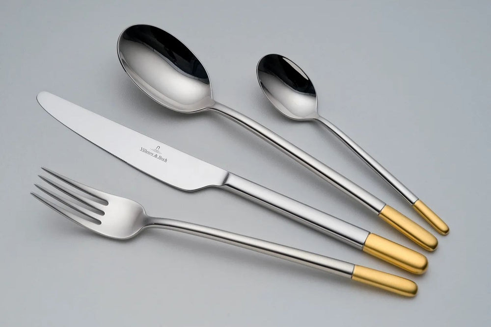 Villeroy & Boch Cutlery set Ella - Gold-plated - 113-piece / 12 people