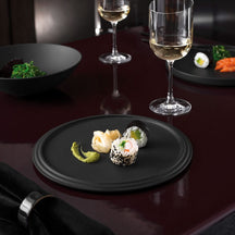 Villeroy & Boch Dinnerware Set La Boule Black 7-piece / 2 persons - 2 bowls, 2 dishes, 2 universal plates and 1 serving dish