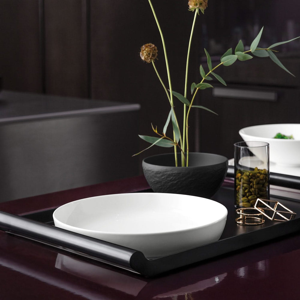 Villeroy & Boch Dinnerware Set La Boule White 7-piece / 2 persons - 2 bowls, 2 dishes, 2 universal plates and 1 serving dish