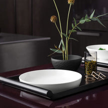 Villeroy & Boch Dinnerware Set La Boule White 7-piece / 2 persons - 2 bowls, 2 dishes, 2 universal plates and 1 serving dish