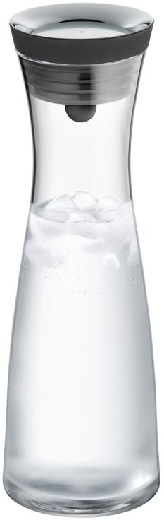WMF Jarra / Jarra de agua - Basic - Antigoteo - Negro / Plata - 1 litro