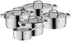 WMF Set de ollas Compact Cuisine - 5 piezas - Cacerolas ø 16, 16, 20 y 20 cm y cazo ø 14 cm