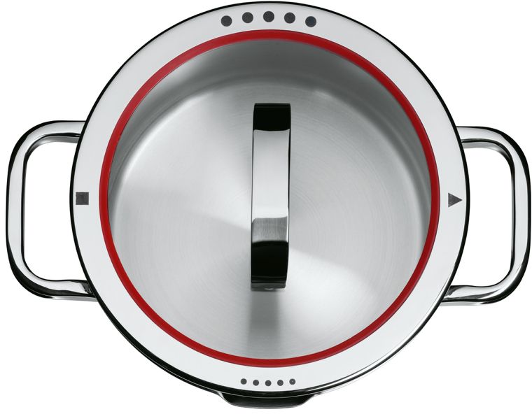 WMF Cookware Set Function 4 - Stainless Steel - 5 Piece - Saucepan ø 16, 20, 20 and 24 cm and Saucepan ø 16 cm
