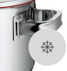 WMF Cookware Set Function 4 - Stainless Steel - 5 Piece - Saucepan ø 16, 20, 20 and 24 cm and Saucepan ø 16 cm
