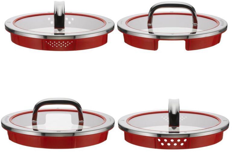 WMF Cookware Set Function 4 - Stainless Steel - 5 Piece - Saucepan ø 16, 20, 20 and 24 cm and Saucepan ø 16 cm
