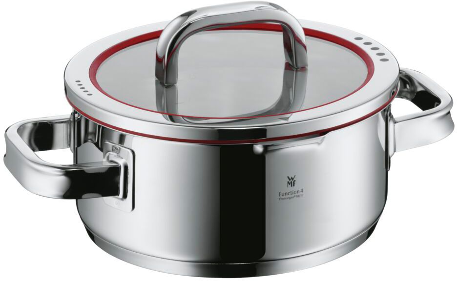 WMF Cookware Set Function 4 - Stainless Steel - 5 Piece - Saucepan ø 16, 20, 20 and 24 cm and Saucepan ø 16 cm
