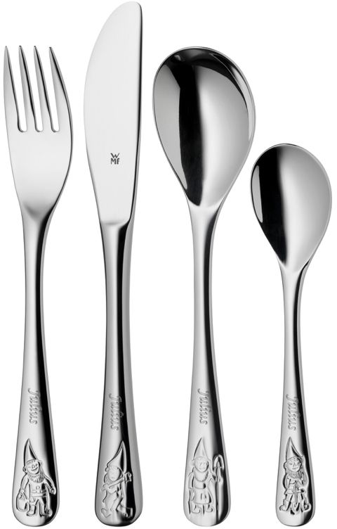 WMF Cubiertos infantiles Enanos 4 piezas