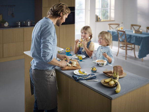 WMF Cubiertos infantiles Minions 4 piezas