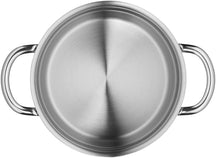 WMF Set de ollas Mini - 5 piezas - Olla ø 16, 20, 20 y 24 cm y cazo ø 16 cm