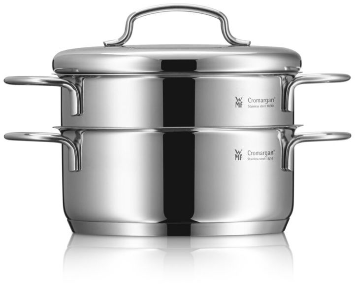WMF Set de ollas Mini - 5 piezas - Olla ø 16, 20, 20 y 24 cm y cazo ø 16 cm
