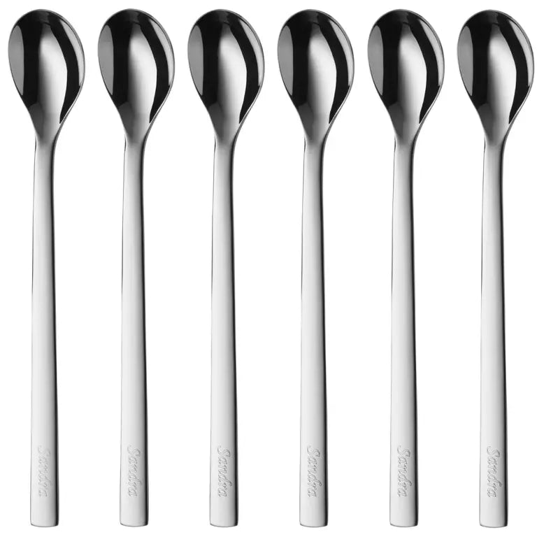 WMF Latte Macchiato Spoons Nuova - 6 pieces