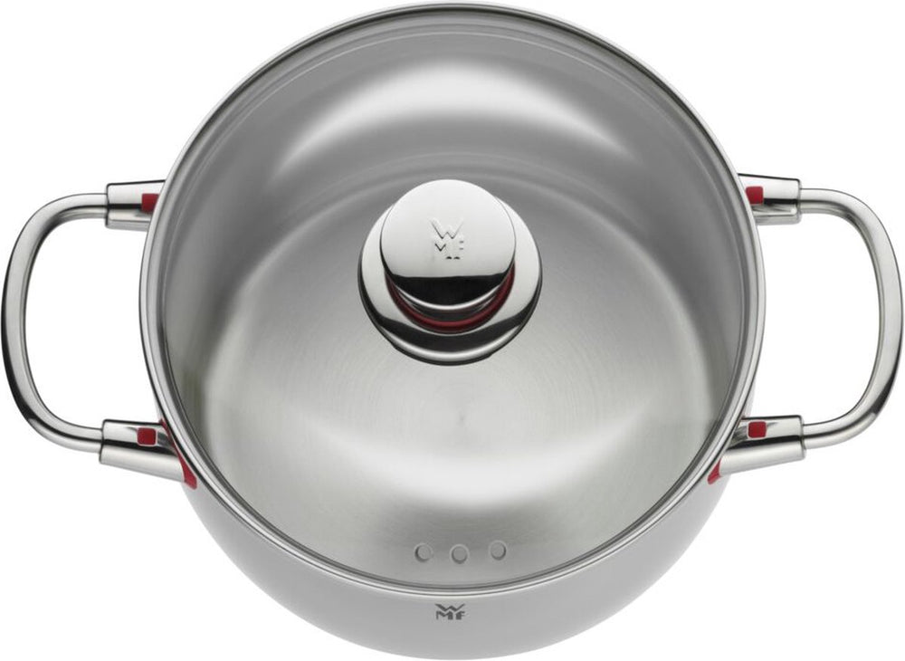 WMF Set de ollas Quality One - Acero inoxidable - 5 piezas - Olla ø 16, 20, 20 y 24 cm y cazo ø 16 cm