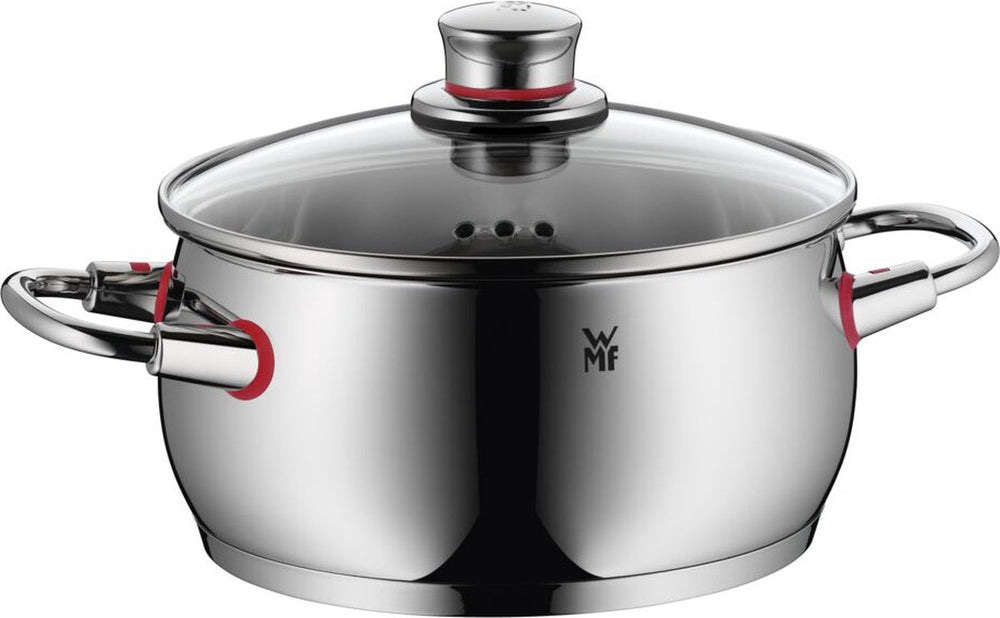 WMF Set de ollas Quality One - Acero inoxidable - 5 piezas - Olla ø 16, 20, 20 y 24 cm y cazo ø 16 cm