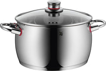 WMF Set de ollas Quality One - Acero inoxidable - 5 piezas - Olla ø 16, 20, 20 y 24 cm y cazo ø 16 cm