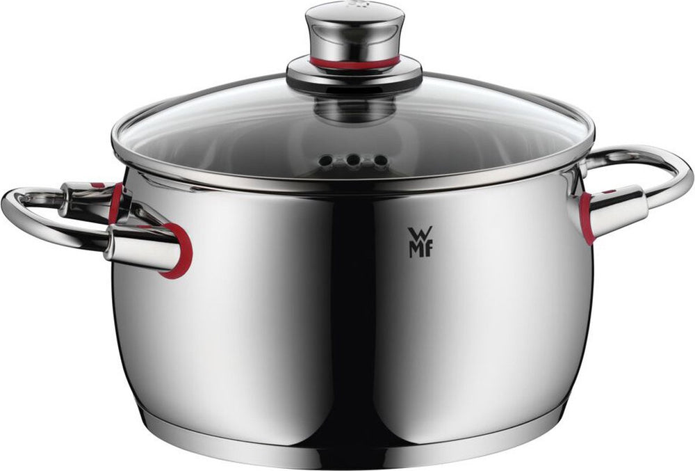 WMF Set de ollas Quality One - Acero inoxidable - 5 piezas - Olla ø 16, 20, 20 y 24 cm y cazo ø 16 cm