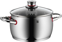 WMF Set de ollas Quality One - Acero inoxidable - 5 piezas - Olla ø 16, 20, 20 y 24 cm y cazo ø 16 cm