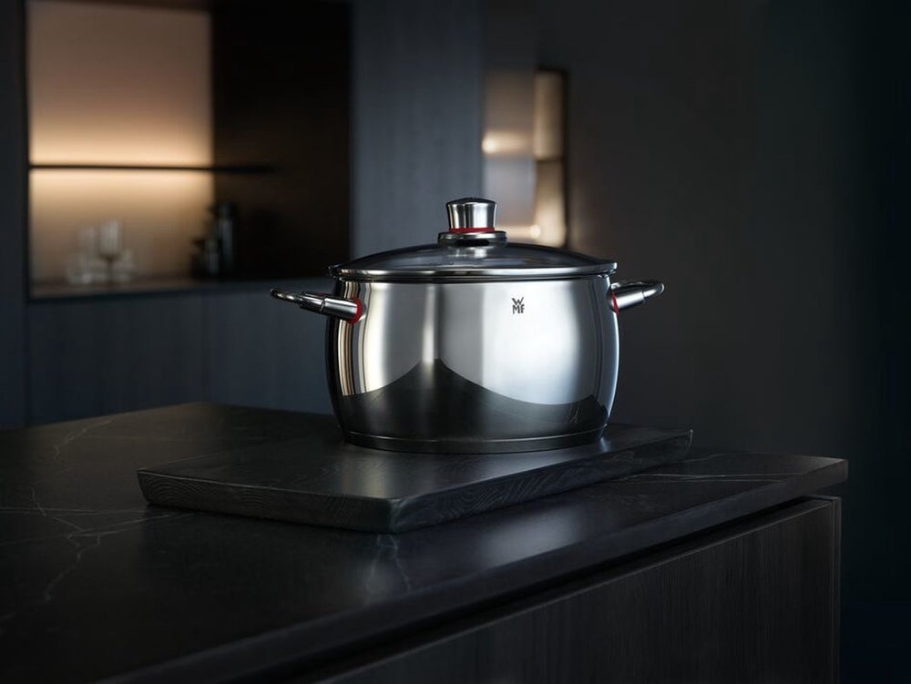 WMF Set de ollas Quality One - Acero inoxidable - 5 piezas - Olla ø 16, 20, 20 y 24 cm y cazo ø 16 cm