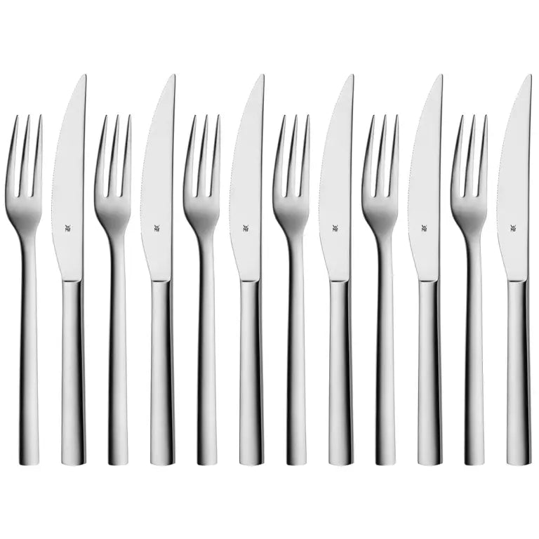 WMF Steak Cutlery Set Nuova - 12-piece / 6 people