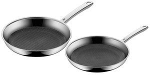 WMF Set de sartenes Profi Resist - Antiadherente 2 piezas ø 24 y 28 cm - apto para todas las fuentes de calor - capa antiadherente estándar
