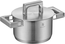 WMF Set de ollas Ultimate Cool 5 piezas - Acero inoxidable - Olla ø 16, 20, 20, 24 cm y cazo ø 16 cm