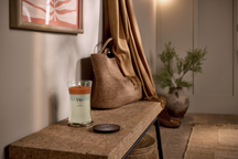 WoodWick Scented Candle Large Trilogy Vanilla Embers - 18 cm / ø 10 cm - Scented Candle in Glass - Wooden Wick