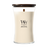 WoodWick Vela Aromática Grande Vainilla & Sal Marina - 18 cm / ø 10 cm - Vela Aromática en Vidrio - Mecha de Madera