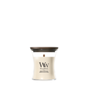 WoodWick Scented Candle Mini Vanilla & Sea Salt - 8 cm / ø 7 cm - Scented Candle in Glass - Wooden Wick