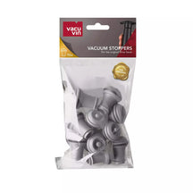 Vacu Vin wine stopper Vacuum Wine Stopper - Gray - 10 pieces