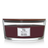 WoodWick Scented Candle Ellipse Black Cherry - 9 cm / 19 cm - Scented Candle in Glass - Wooden Wick