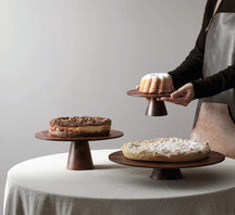 ASA Selection Cake plate Wood ø 35cm