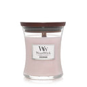 Vela aromática WoodWick Mediana Palo de Rosa - 11 cm / ø 10 cm - Vela aromática en vidrio - Mecha de madera