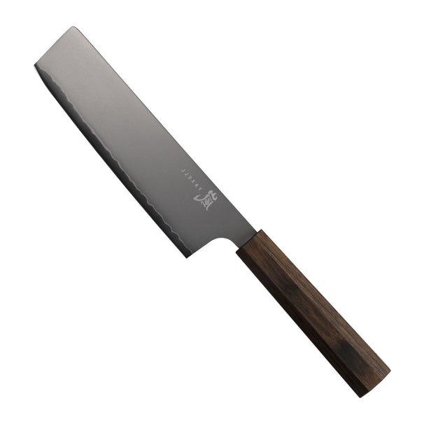 Yaxell Nakirimes Hana 16.5 cm - 3 layer stainless steel - dark brown Pakka wood handle