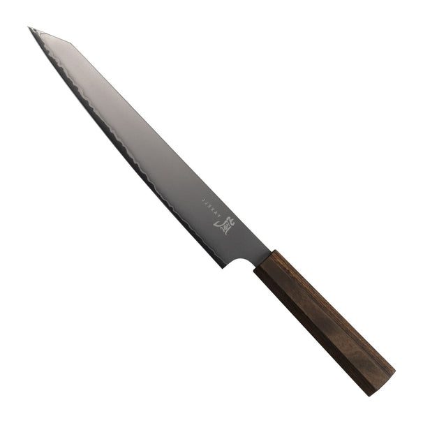 Yaxell Carving knife Hana 23 cm - 3 layer stainless steel - dark brown Pakka wood handle