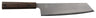 Yaxell Kiritsuke knife Hana 20 cm - 3 layer stainless steel - dark brown Pakka wood handle