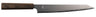 Yaxell Carving knife Hana 23 cm - 3 layer stainless steel - dark brown Pakka wood handle