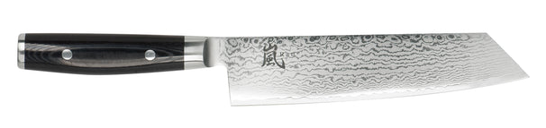 Cuchillo Kiritsuke Yaxell Ran 20 cm - acero damasco inoxidable de 69 capas - mango de Micarta canvas