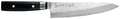 Cuchillo de chef Yaxell Zen 20 cm - acero damasco inoxidable de 37 capas - mango de Micarta canvas