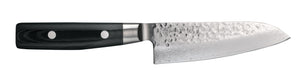 Cuchillo Santoku Yaxell Zen 12.5 cm - acero damasco inoxidable de 37 capas - mango de Micarta canvas