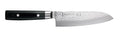 Cuchillo Santoku Yaxell Zen 16.5 cm - acero damasco inoxidable de 37 capas - mango de Micarta canvas