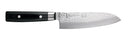 Cuchillo Santoku Yaxell Zen 16.5 cm - acero damasco inoxidable de 37 capas - mango de Micarta canvas