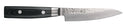 Cuchillo de oficina Yaxell Zen 12 cm - acero damasco inoxidable de 37 capas - mango de Micarta canvas