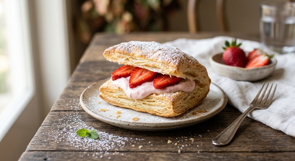 Crispy, airy and freshly made: this is how puff pastry should taste.
